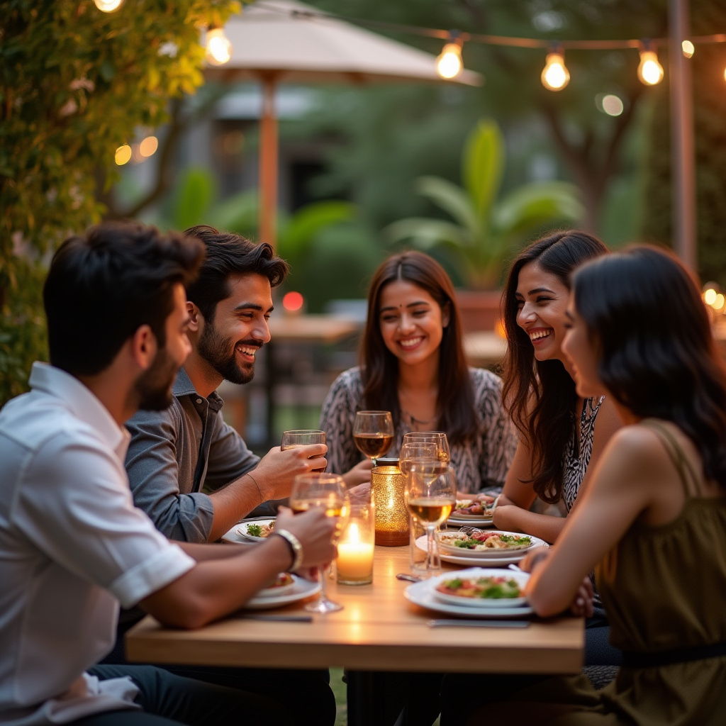 Restaurant gathering